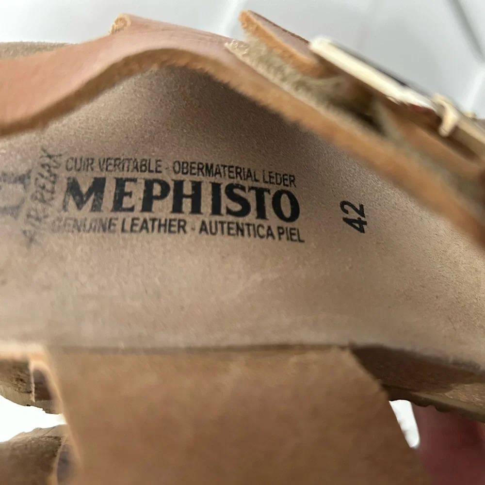 Mephisto Lissandra Platform Wedge Sandals Size 42 / US 12